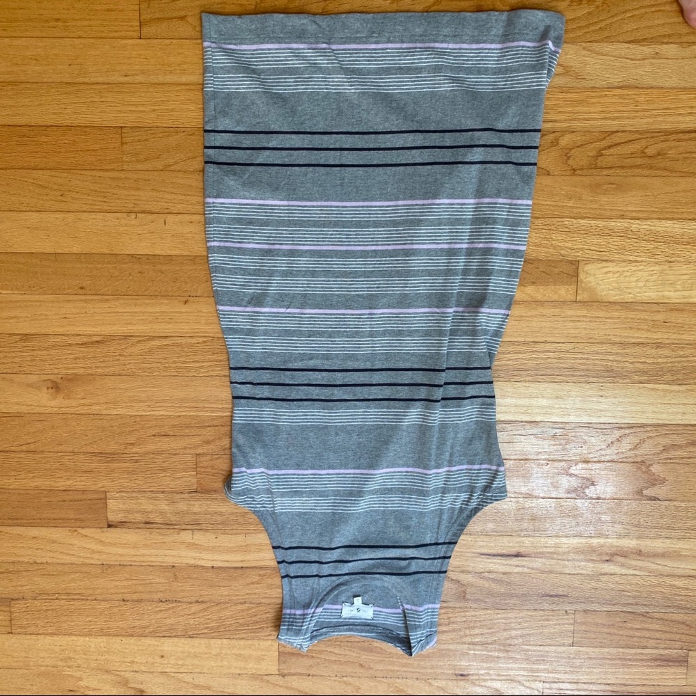 Lou & Grey Racer Back Striped Sleeveless Dress